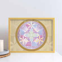 Cargar imagen en el visor de la galería, Cuadros 21.5X28 cm Geometrías de los Arcángeles