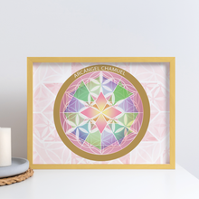 Cargar imagen en el visor de la galería, Cuadros 21.5X28 cm Geometrías de los Arcángeles
