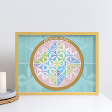 Cargar imagen en el visor de la galería, Cuadros 21.5X28 cm Geometrías de los Arcángeles

