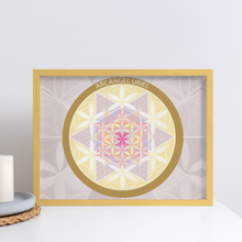 Cargar imagen en el visor de la galería, Cuadros 21.5X28 cm Geometrías de los Arcángeles
