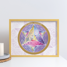 Cargar imagen en el visor de la galería, Cuadros 21.5X28 cm Geometrías de los Arcángeles
